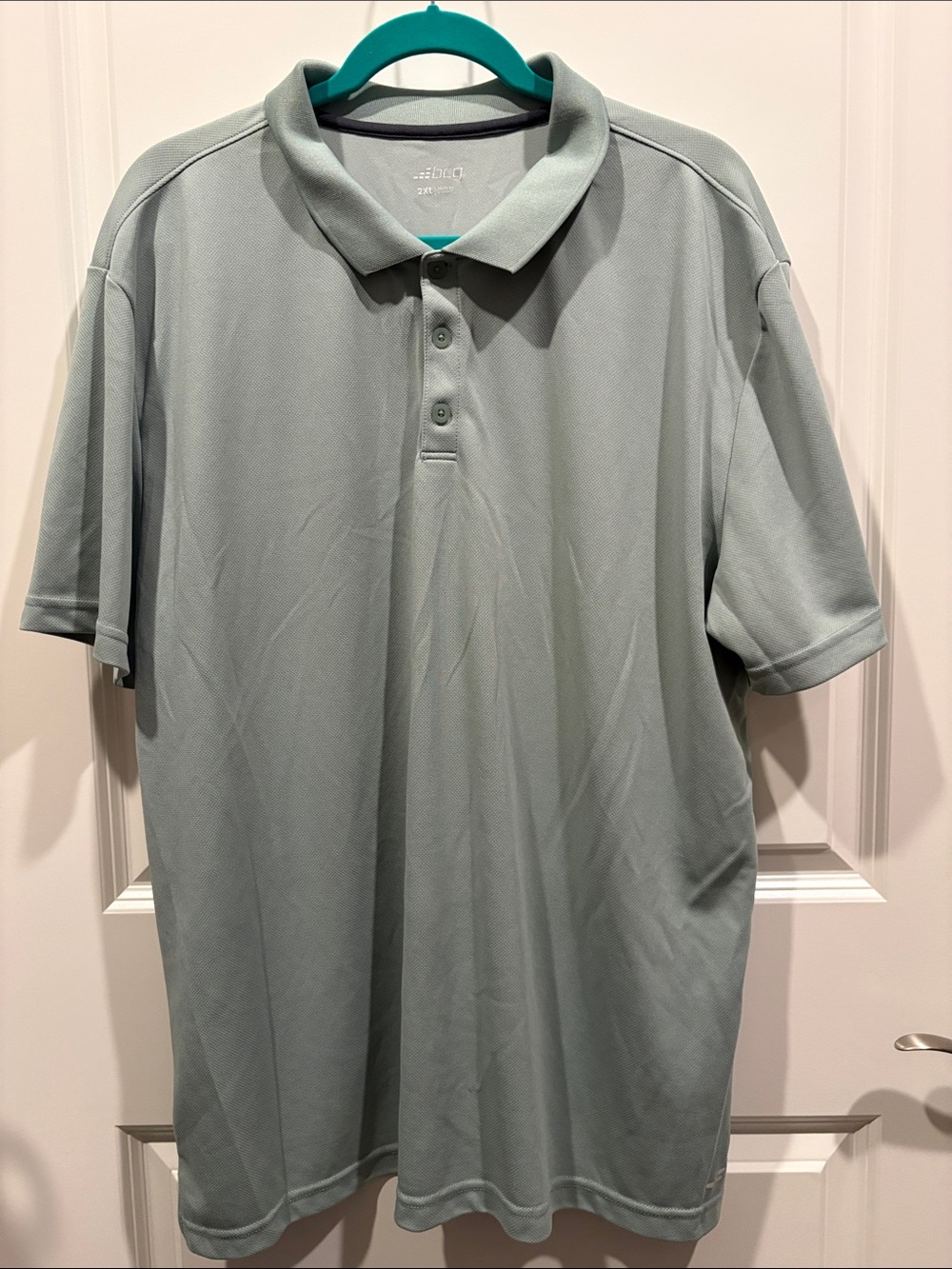 bcg Men's Polo Shirt in Light Sage Green